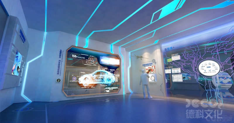 現(xiàn)代簡約企業(yè)展廳設(shè)計如何根據(jù)展品的特性調(diào)整展示方式？