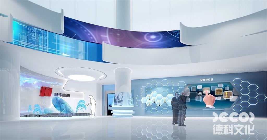 現(xiàn)代簡約企業(yè)展廳設(shè)計如何提升客戶的品牌認(rèn)知度？