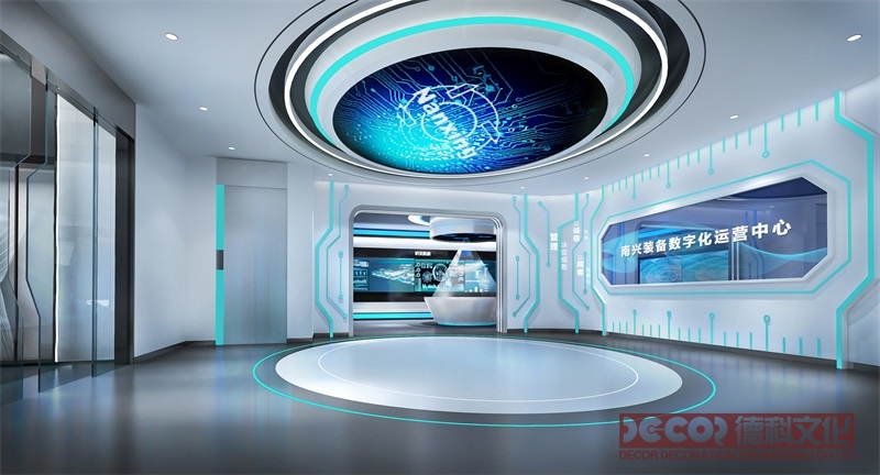 企業(yè)展廳設(shè)計中的流通空間標準尺寸是多少？ ?